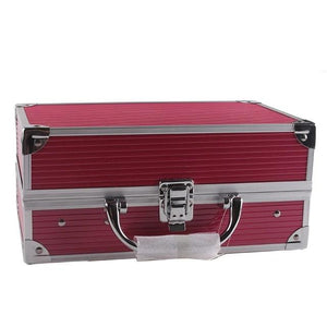 Makup Tool Kit Aluminum box Including Shimmer Matte Eyeshadow Lipstick Concealer Blush Brush Makeup Set Cosmetic Kit Maquiagem